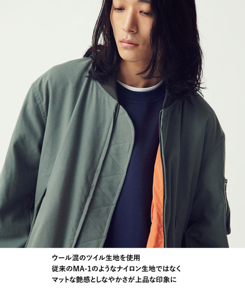 WORSTED MA-1
