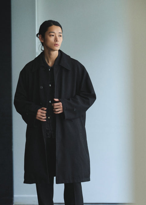 REVERSIBLE SOUTIEN COLLAR COAT