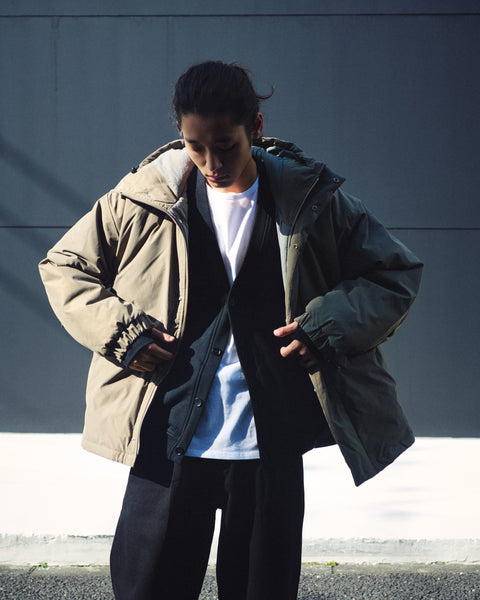 SWEAT V-NECK CARDIGAN