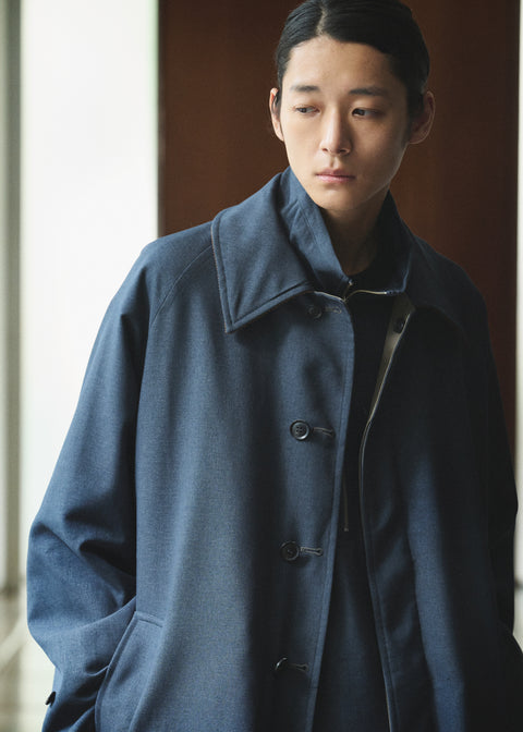 REVERSIBLE SOUTIEN COLLAR COAT