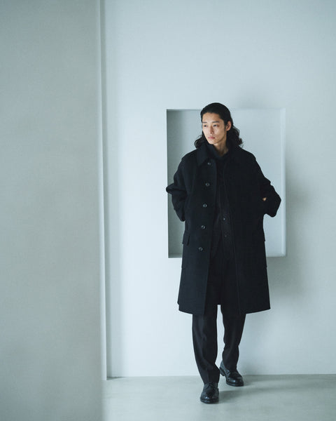 WOOL MIX EASY TROUSERS