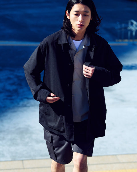 STRETCH POPLIN COVERALL