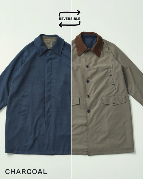 REVERSIBLE SOUTIEN COLLAR COAT