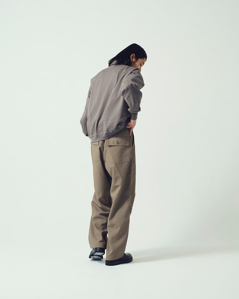 HALF ZIP L/S TEE