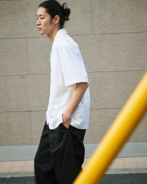 RELAX OPEN COLLAR SHIRT