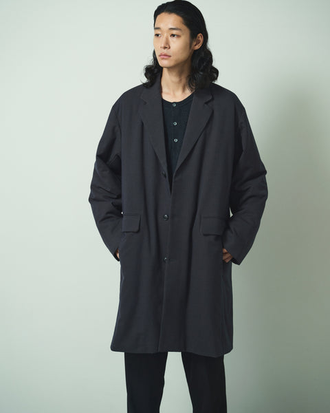 PADDED CHESTERFIELD COAT