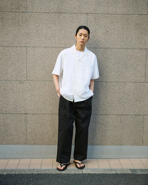 RELAX OPEN COLLAR SHIRT
