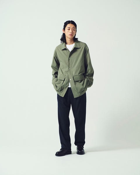STRETCH POPLIN COVERALL