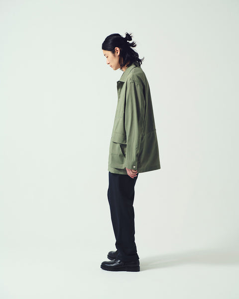 CLEAR TWILL DRAWSTRING TROUSERS