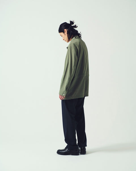 STRETCH POPLIN COVERALL
