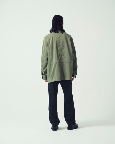STRETCH POPLIN COVERALL