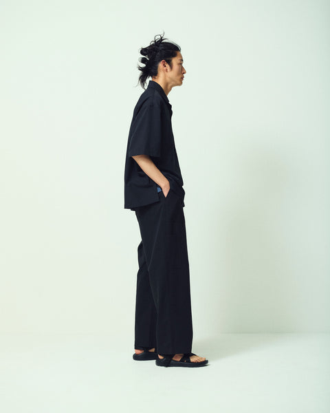 CLEAR TWILL OPEN COLLER SHIRTS