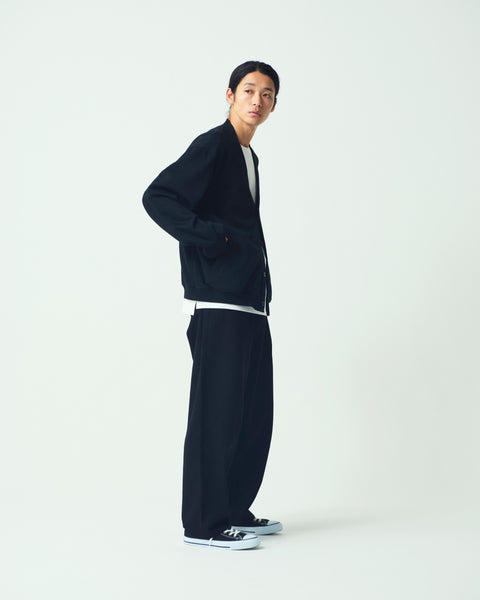 SWEAT V-NECK CARDIGAN