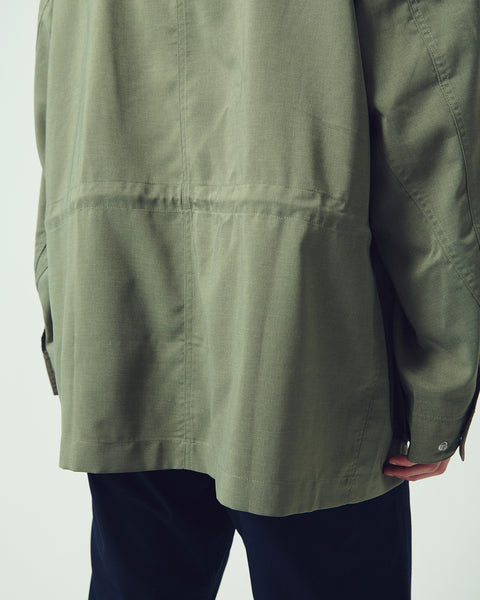 STRETCH POPLIN COVERALL