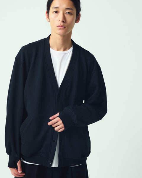 SWEAT V-NECK CARDIGAN
