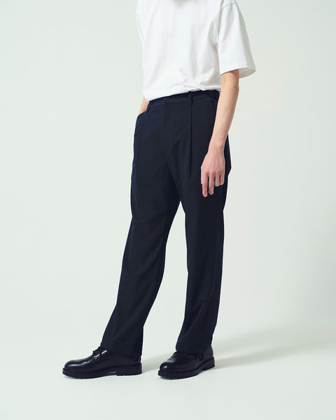 CLEAR TWILL DRAWSTRING TROUSERS