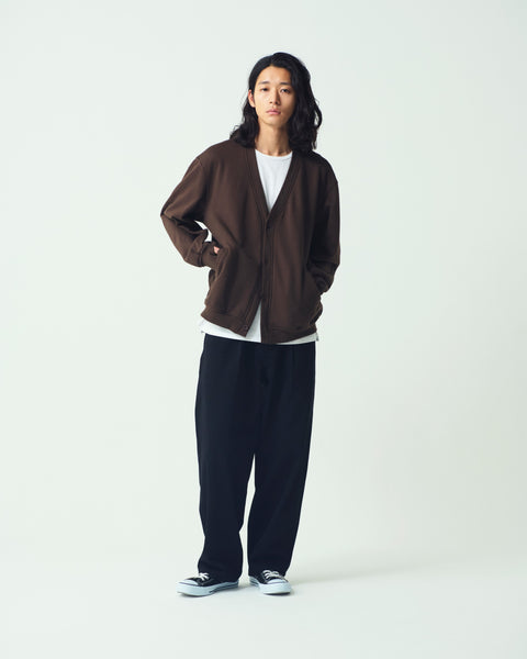 SWEAT V-NECK CARDIGAN