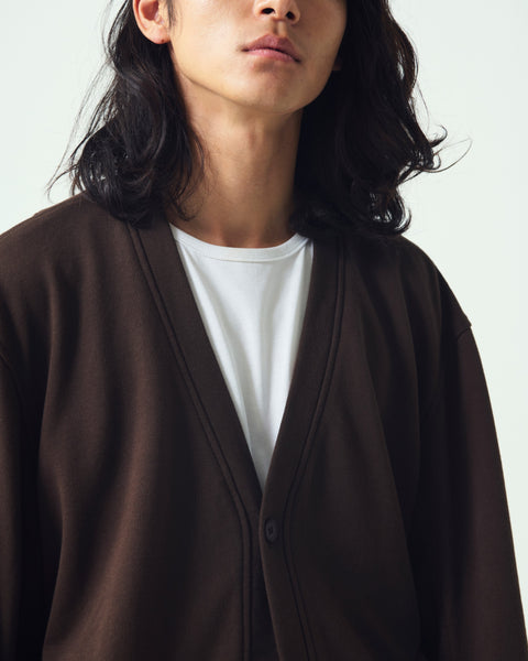 SWEAT V-NECK CARDIGAN