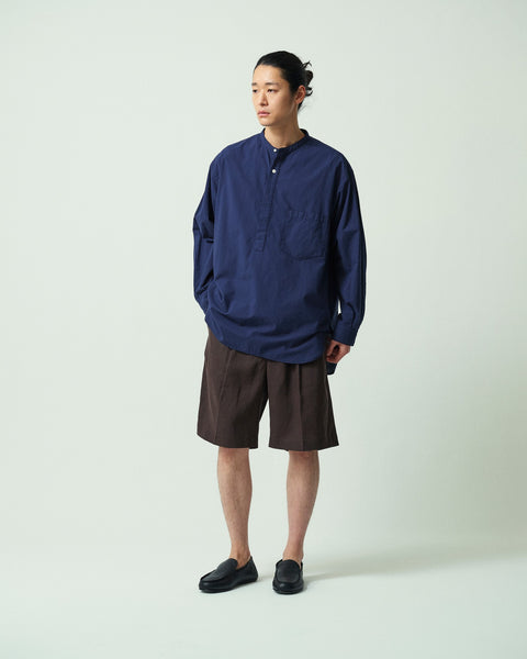 LINEN BLEND 2TUCK SHORTS