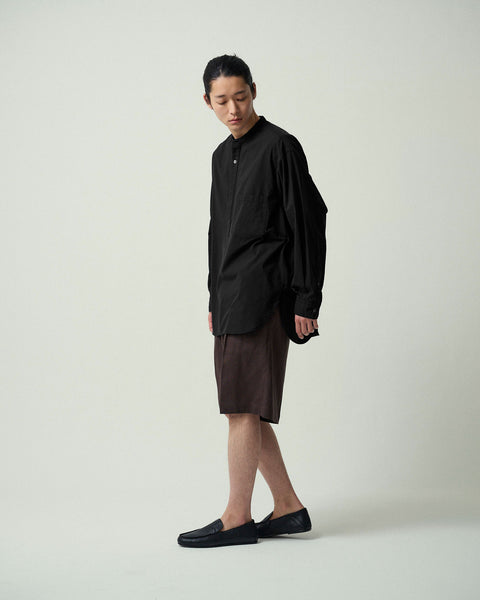 RELAX STAND COLLAR PULLOVER SHIRT