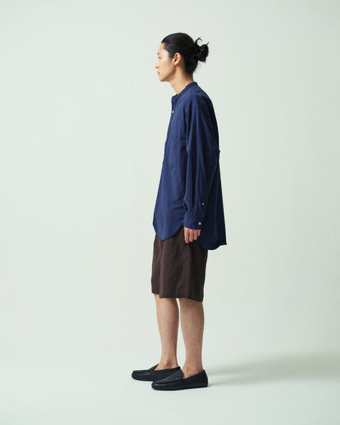 RELAX STAND COLLAR PULLOVER SHIRT