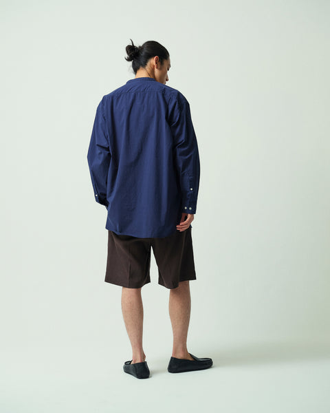 RELAX STAND COLLAR PULLOVER SHIRT