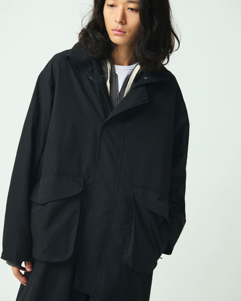 FUNCTIONAL STAND COLLAR COAT