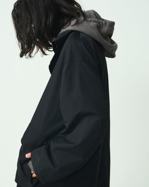 FUNCTIONAL STAND COLLAR COAT