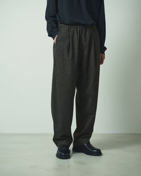 WOOL MIX EASY TROUSERS
