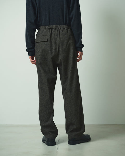 WOOL MIX EASY TROUSERS