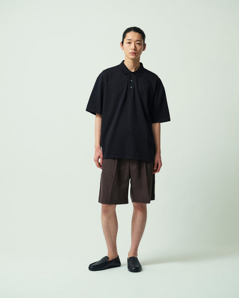 LINEN BLEND 2TUCK SHORTS