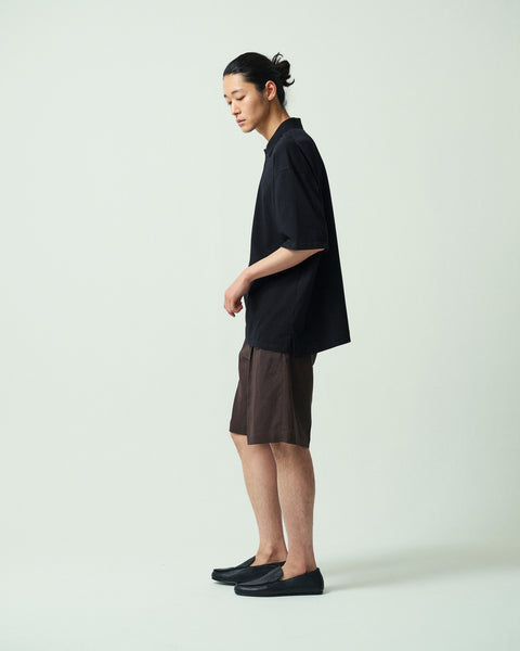 LINEN BLEND 2TUCK SHORTS