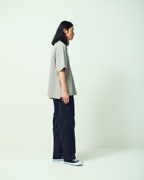 2TUCK TAPERED WIDE TROUSERS