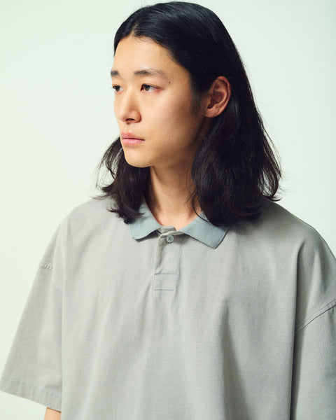 FADED BIG POLO SHIRT
