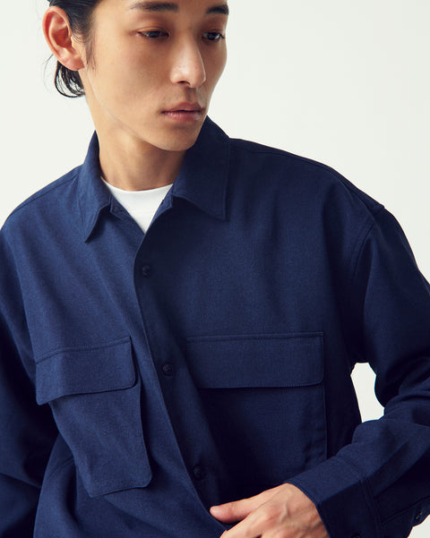 MELANGE WORK SHIRT