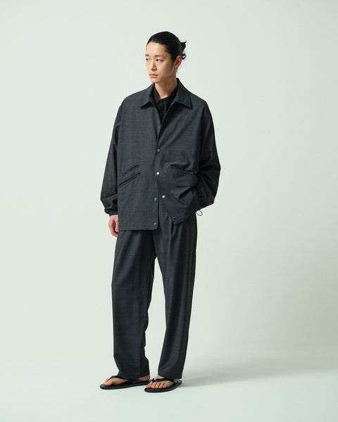 SUMMER WOOL MIX EASY PANTS