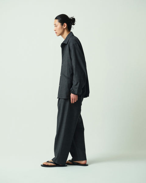 SUMMER WOOL MIX EASY PANTS