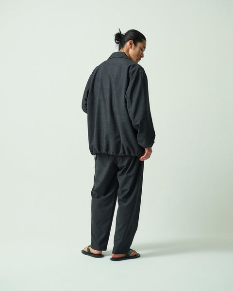 SUMMER WOOL MIX COACH JACKET