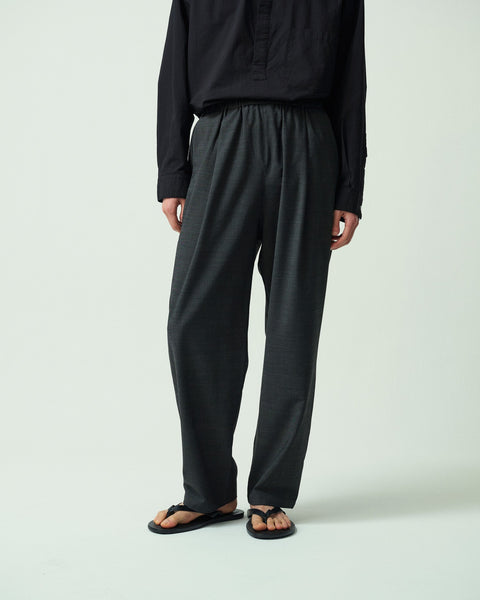 SUMMER WOOL MIX EASY PANTS
