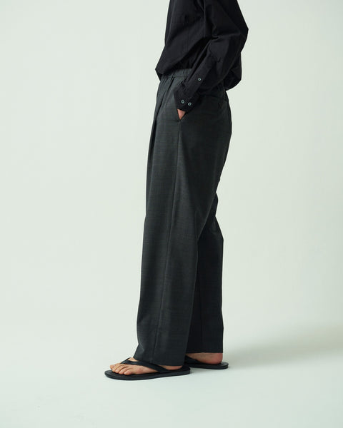 SUMMER WOOL MIX EASY PANTS