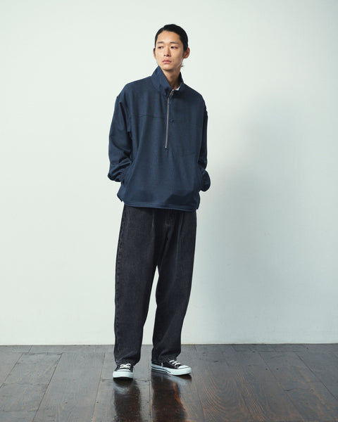 FADED WIDE DENIM