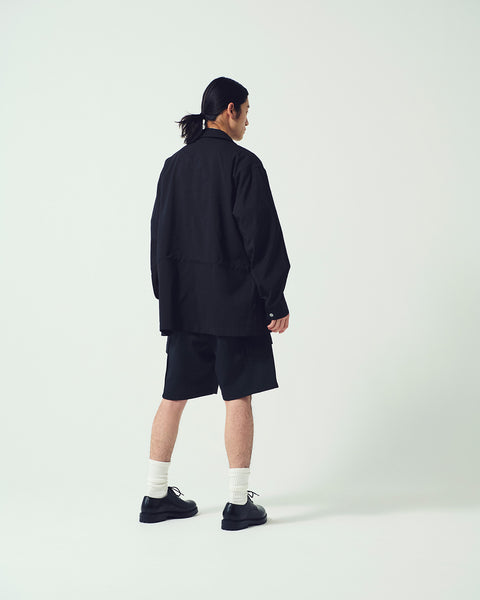 STRETCH POPLIN COVERALL