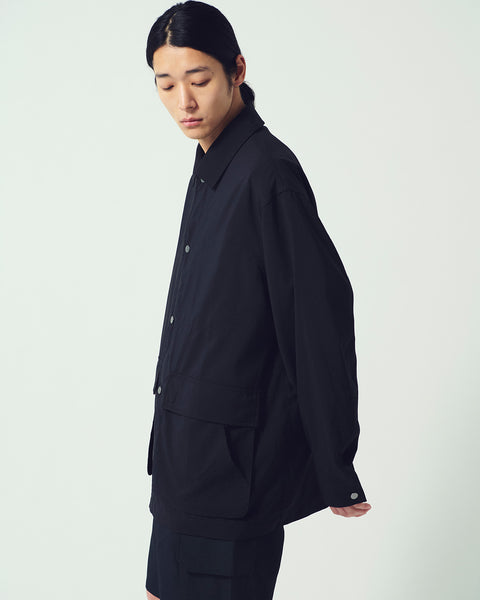 STRETCH POPLIN COVERALL