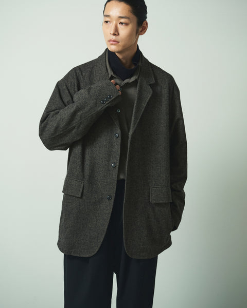 WOOL MIX TAILORED JACKET