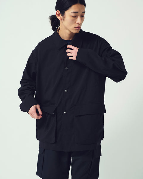 STRETCH POPLIN COVERALL