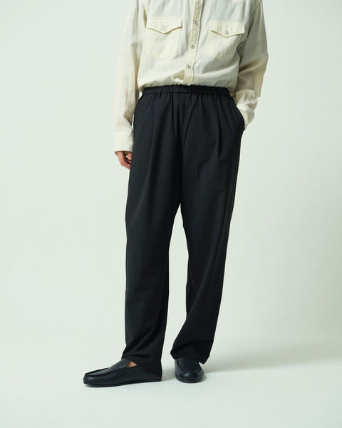 SUMMER WOOL MIX EASY PANTS