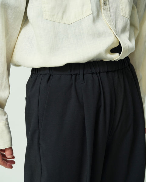 SUMMER WOOL MIX EASY PANTS