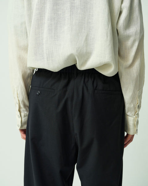 SUMMER WOOL MIX EASY PANTS
