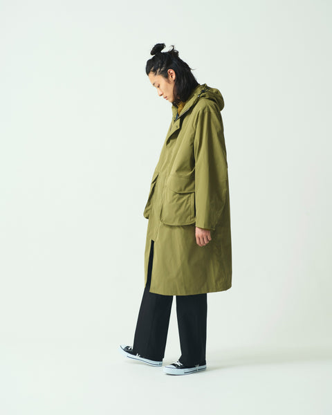 FUNCTIONAL STAND COLLAR COAT