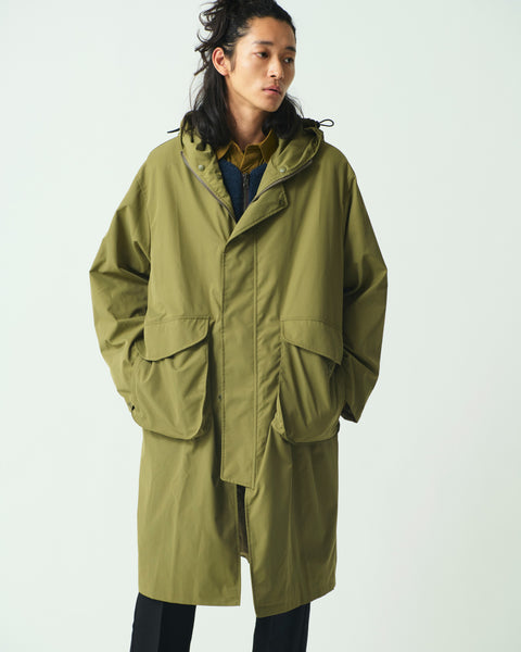 FUNCTIONAL STAND COLLAR COAT